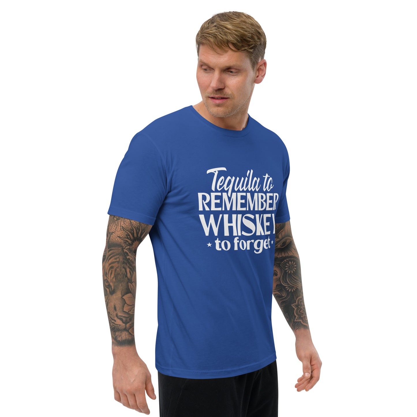 Remember or Forget mens fitted T-shirt