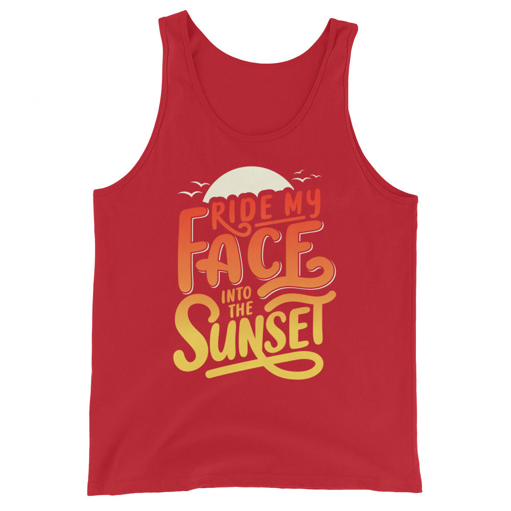 Ride Into The Sunset Men's Tank Top