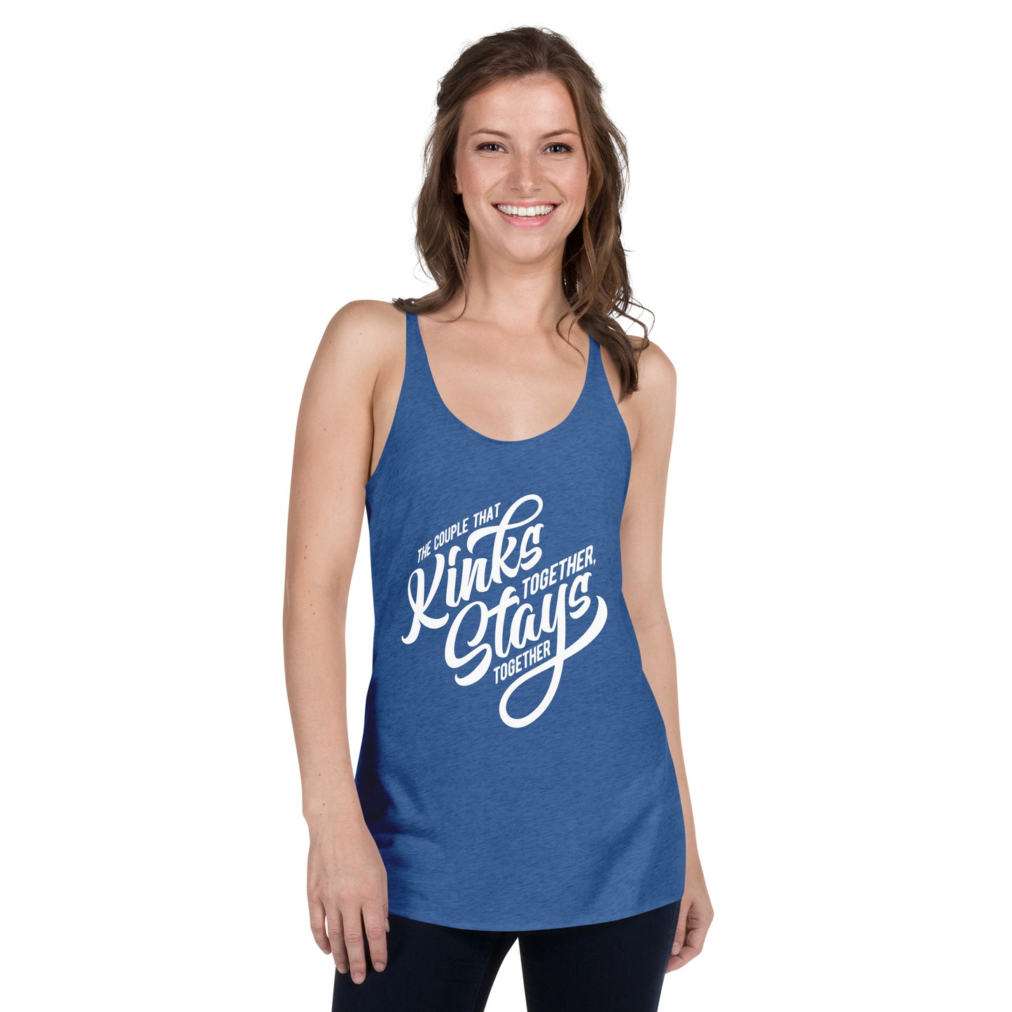 Couple That Stays Together Women's Racerback Tank