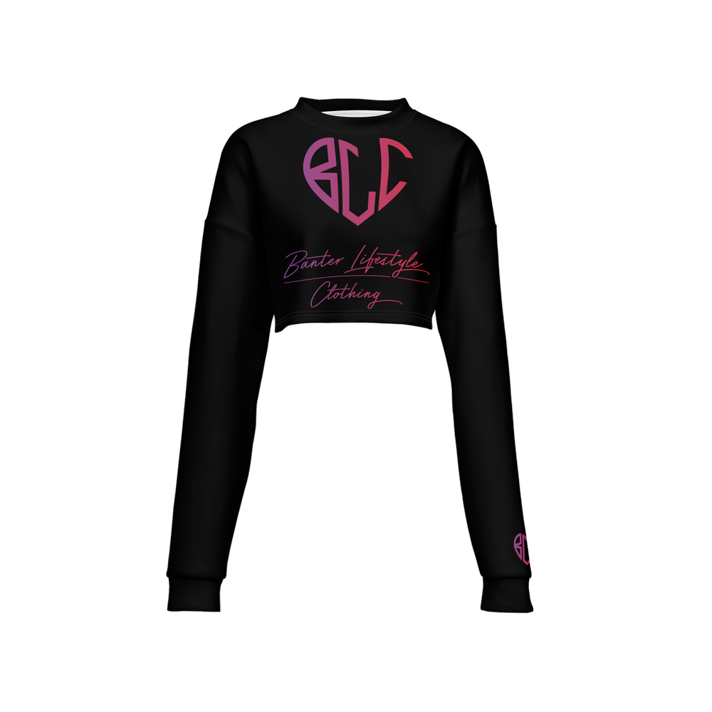 Banter Lifestyle Clothing brand Cropped Crewneck Sweatshirt Women's
