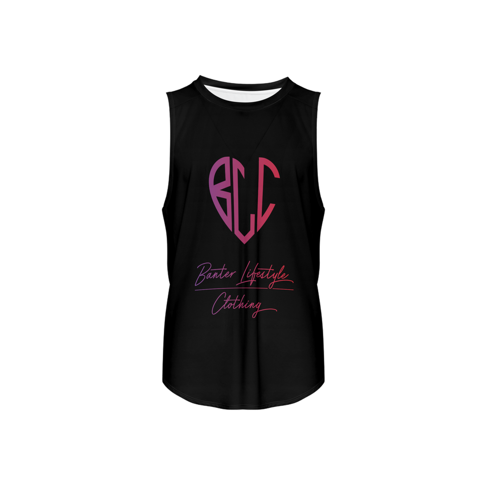 Banter Lifestyle Clothing Men's Seamless Open Side Tank Top