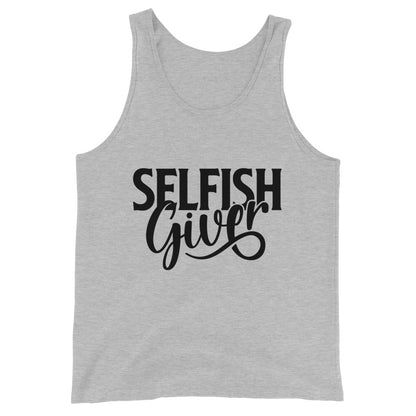 Selfish Giver Men's Tank Top - Alt Design product image - Banter Lifestyle Clothing