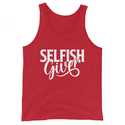 Selfish Giver Men's Tank Top product image - Banter Lifestyle Clothing