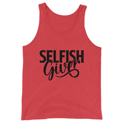 Selfish Giver Men's Tank Top - Alt Design product image - Banter Lifestyle Clothing