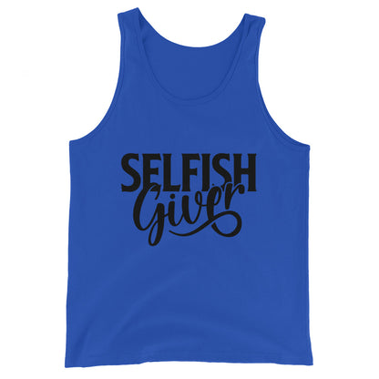 Selfish Giver Men's Tank Top - Alt Design product image - Banter Lifestyle Clothing