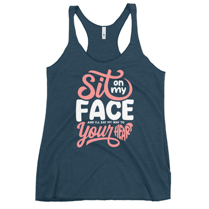 Your Heart Women's Racerback Tank Top product image - Banter Lifestyle Clothing
