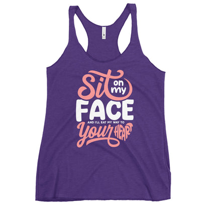 Your Heart Women's Racerback Tank Top product image - Banter Lifestyle Clothing