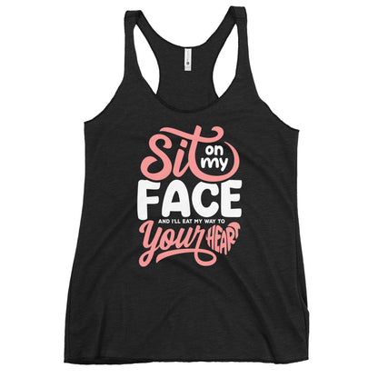 Your Heart Women's Racerback Tank Top product image - Banter Lifestyle Clothing
