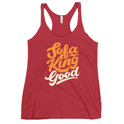 Sofa Women's Racerback Tank Top product image - Banter Lifestyle Clothing