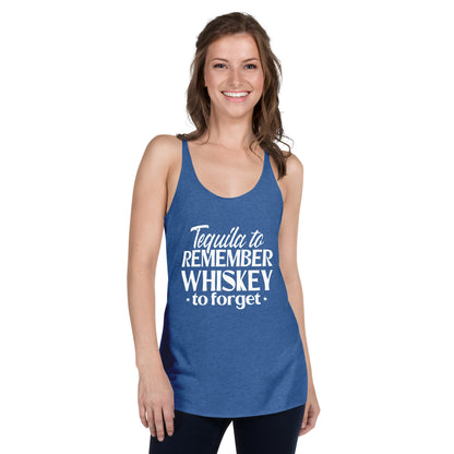 Remember or Forget Women's Racerback Tank Top product image - Banter Lifestyle Clothing